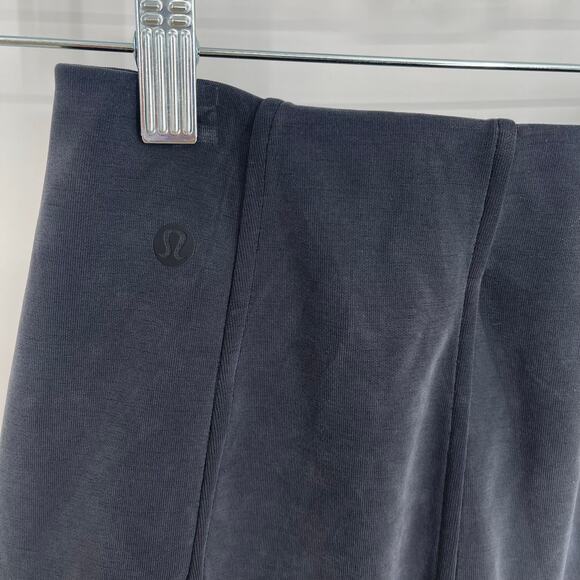 Lululemon Nulu Slim Fit High Rise Skirt Iron Blue Size 0 - Picture 5 of 9